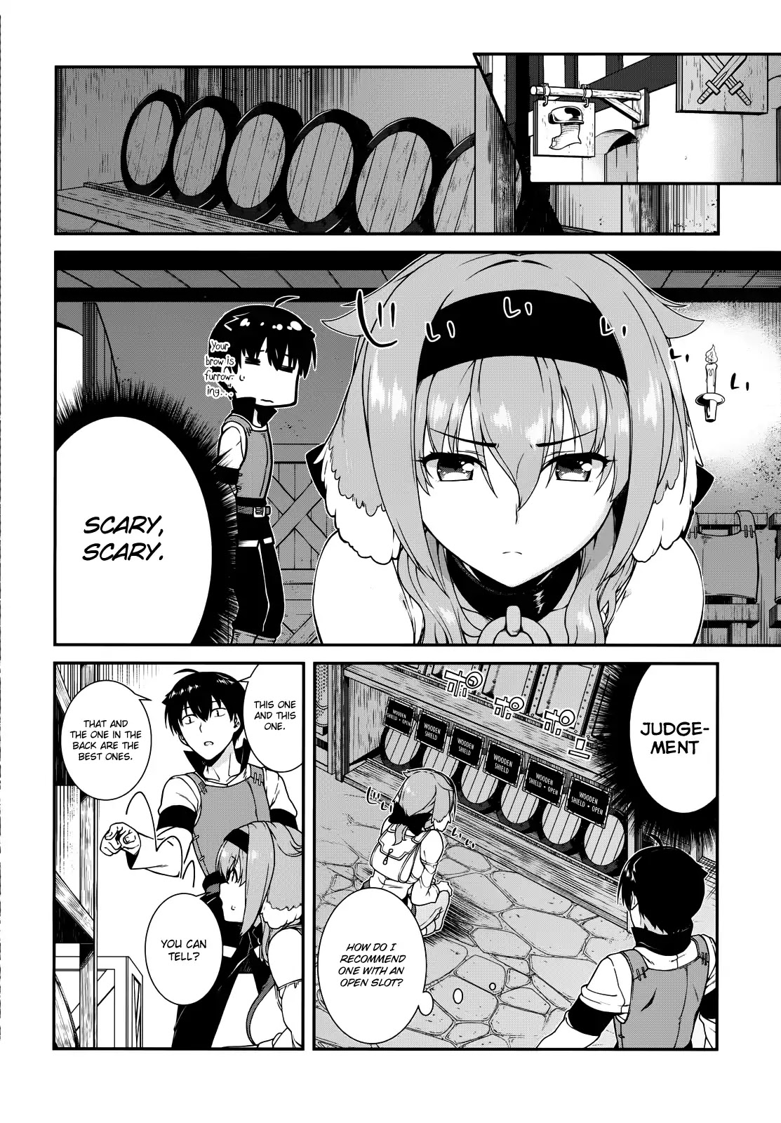 Isekai Meikyuu de Harem o Chapter 10 page 16 - Chapter 10: Double 1