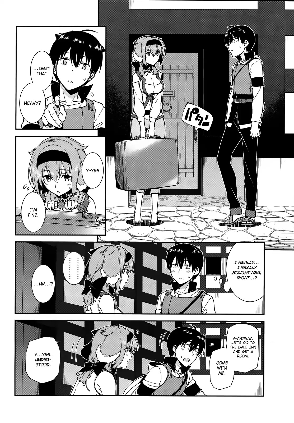 Isekai Meikyuu de Harem o Chapter 10 page 4 - Chapter 10: Double 1