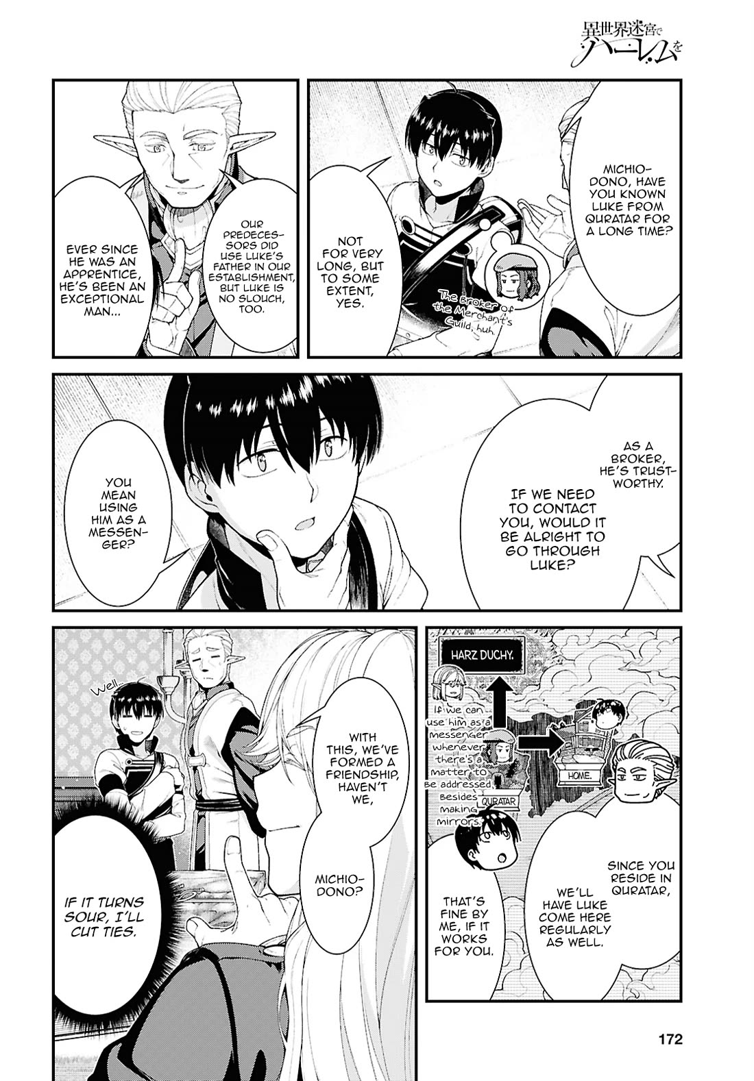 Isekai Meikyuu de Harem o Chapter 101 page 7 - Chapter 101: Miria (4)
