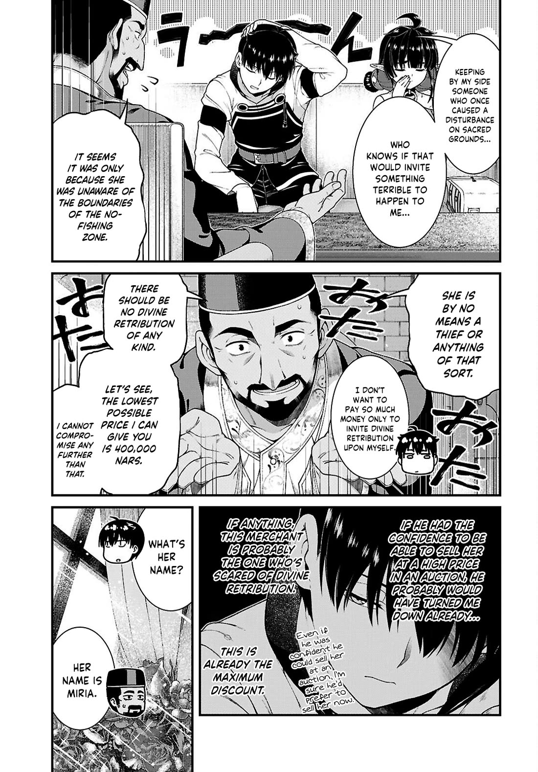 Isekai Meikyuu de Harem o Chapter 103 page 4 - Chapter 103: Miria (6)