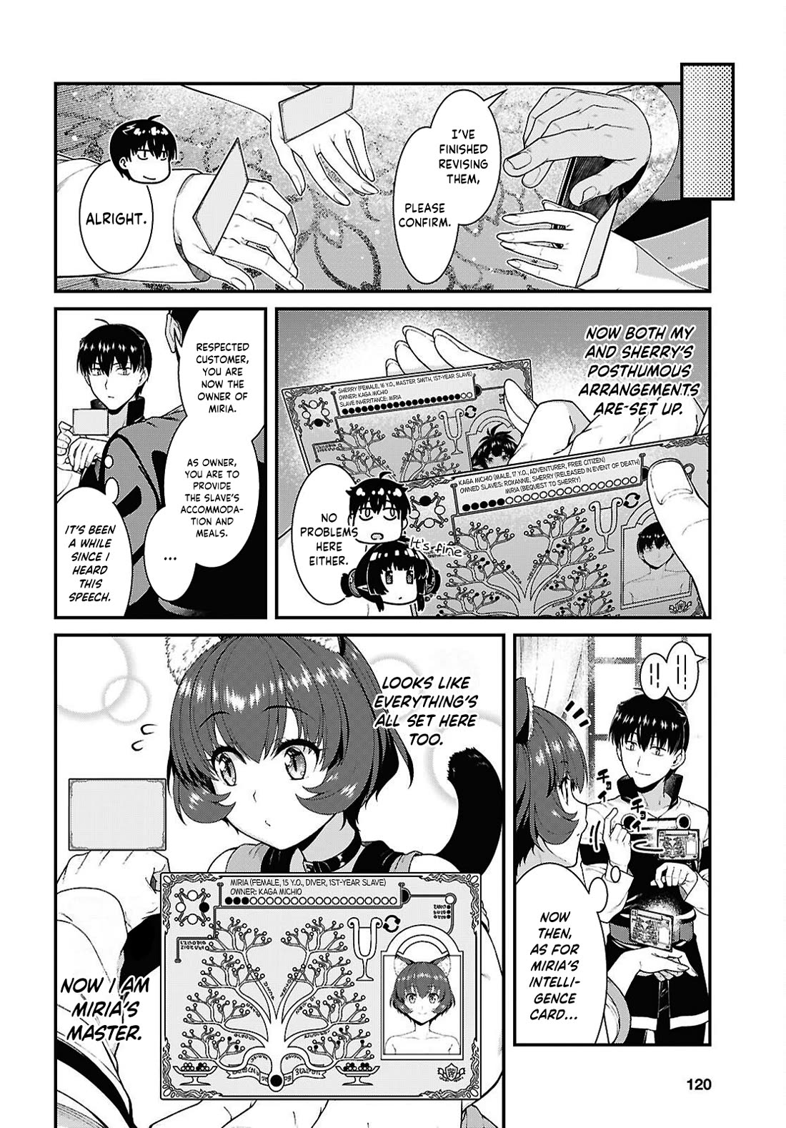 Isekai Meikyuu de Harem o Chapter 103 page 9 - Chapter 103: Miria (6)