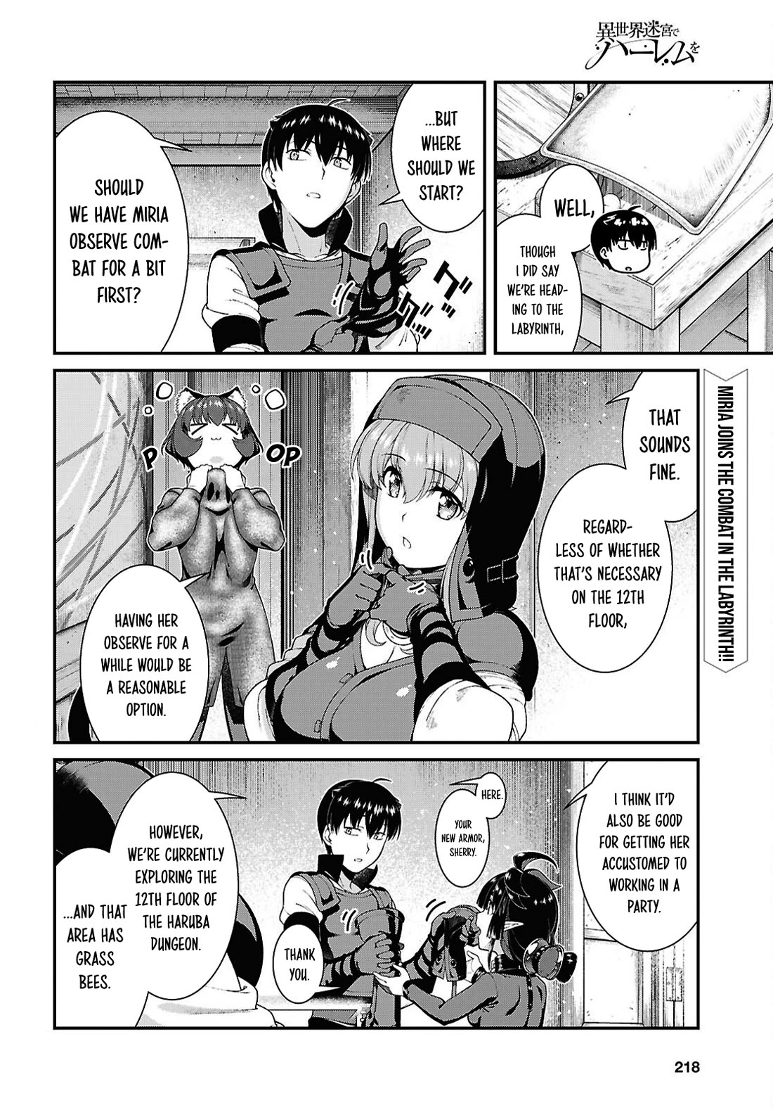 Isekai Meikyuu de Harem o Chapter 111 page 3 - Chapter 111: Fish Fry (1)