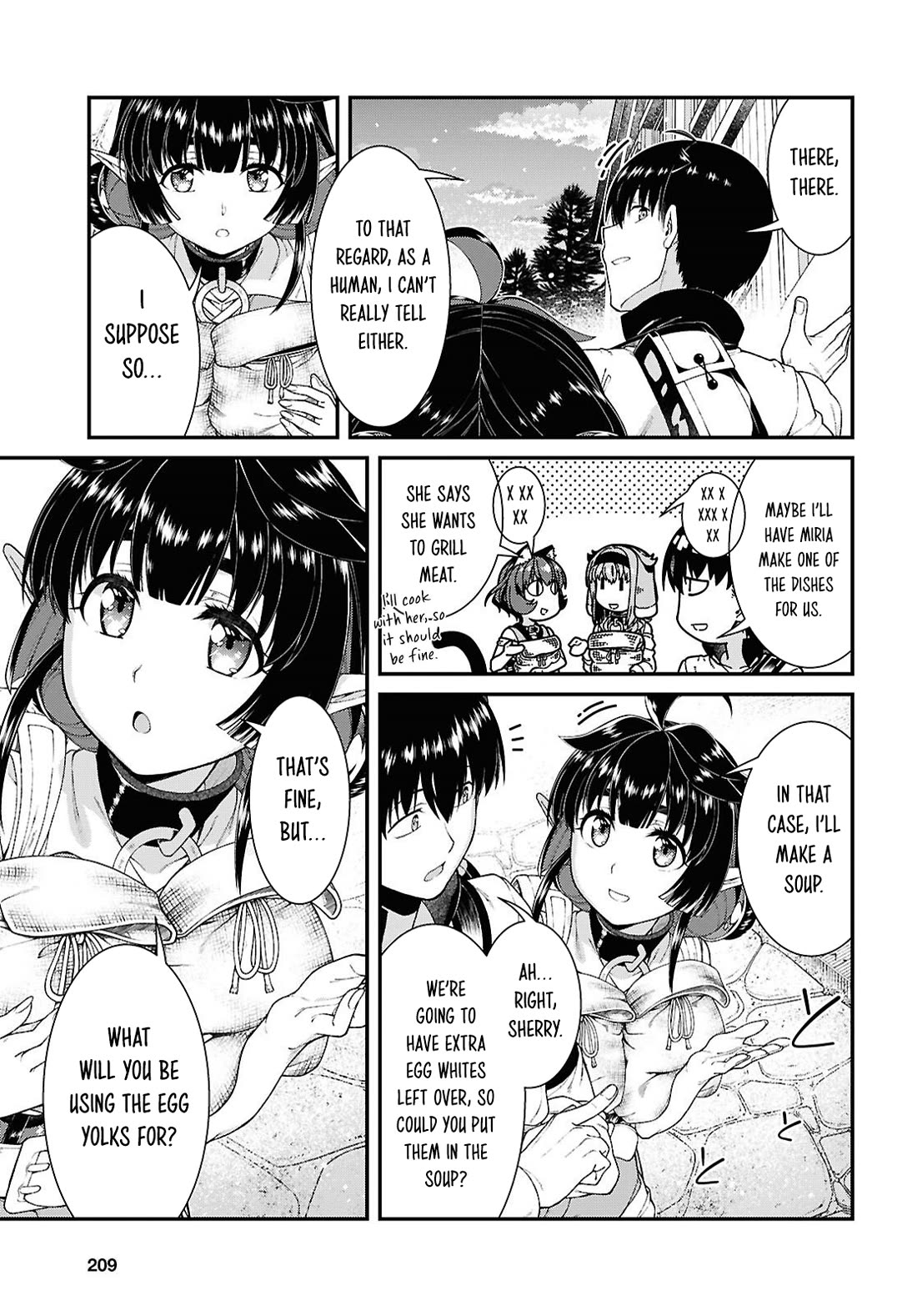 Isekai Meikyuu de Harem o Chapter 112 page 4 - Chapter 112: Fish Fry (2)