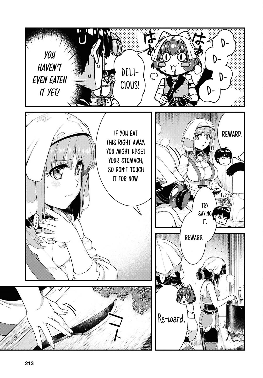 Isekai Meikyuu de Harem o Chapter 112 page 8 - Chapter 112: Fish Fry (2)