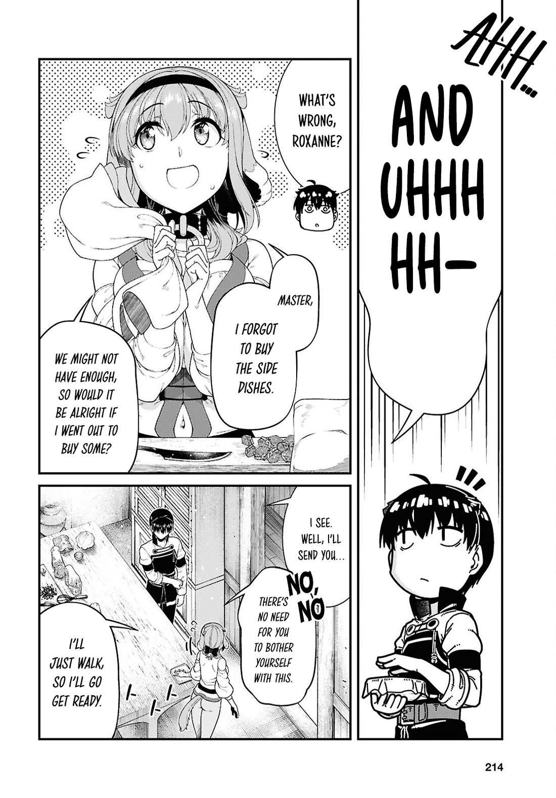 Isekai Meikyuu de Harem o Chapter 112 page 9 - Chapter 112: Fish Fry (2)