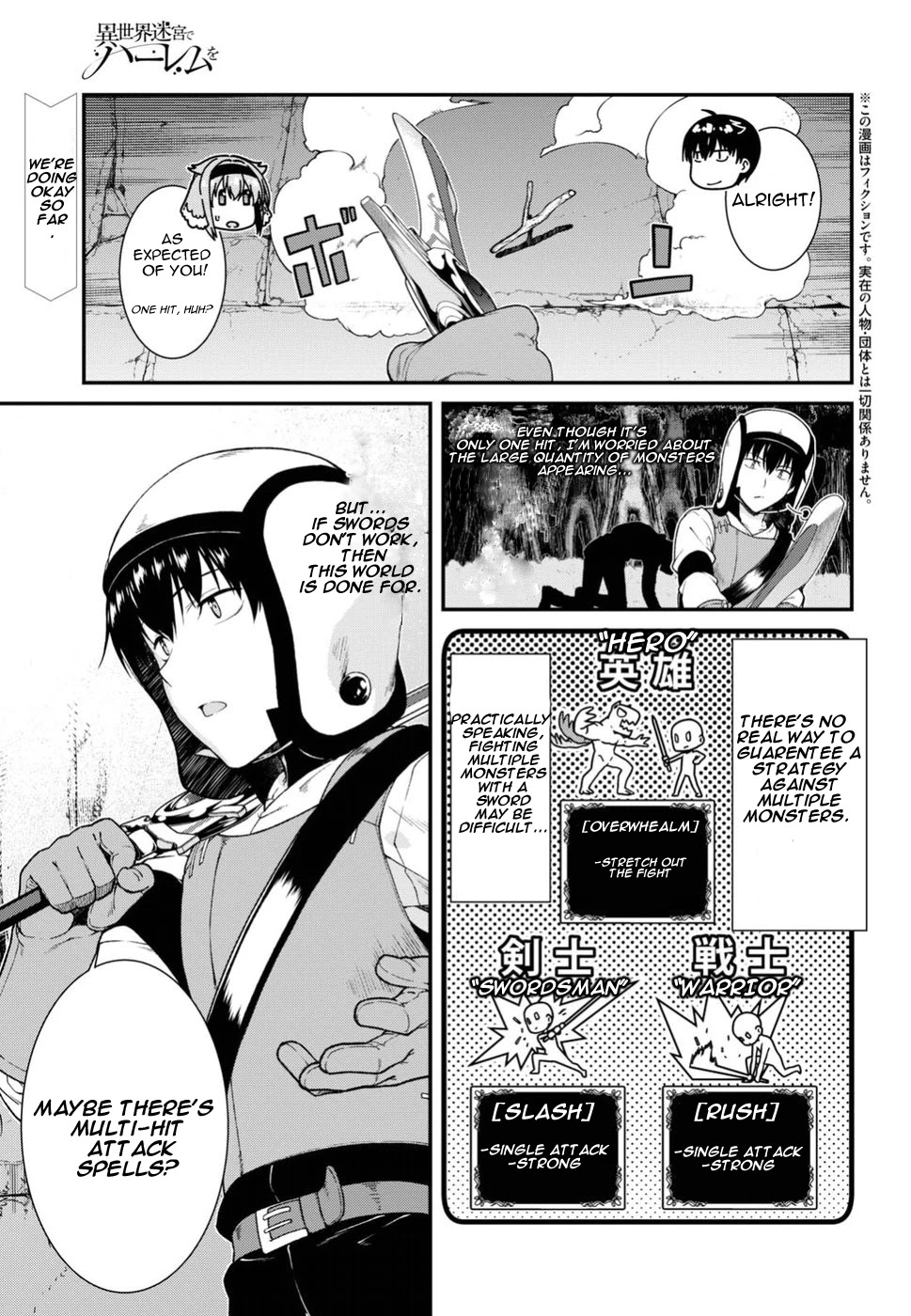 Isekai Meikyuu de Harem o Chapter 15 page 1 - Chapter 15: Party 3