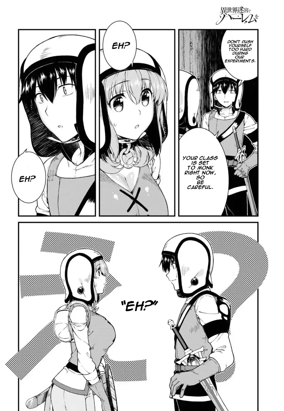 Isekai Meikyuu de Harem o Chapter 16 page 14 - Chapter 16: Monk 1