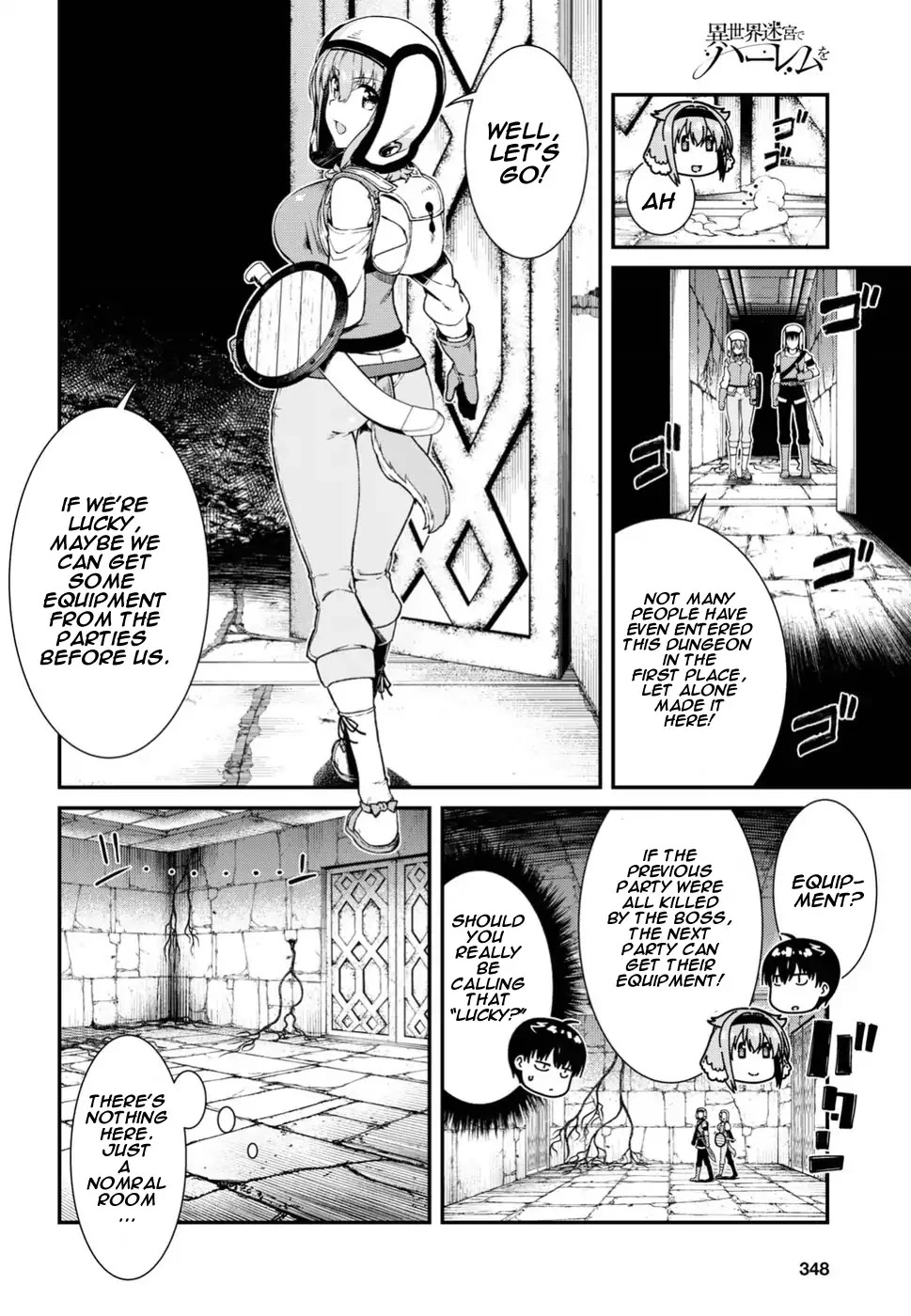 Isekai Meikyuu de Harem o Chapter 17 page 3 - Chapter 17: Monk 2