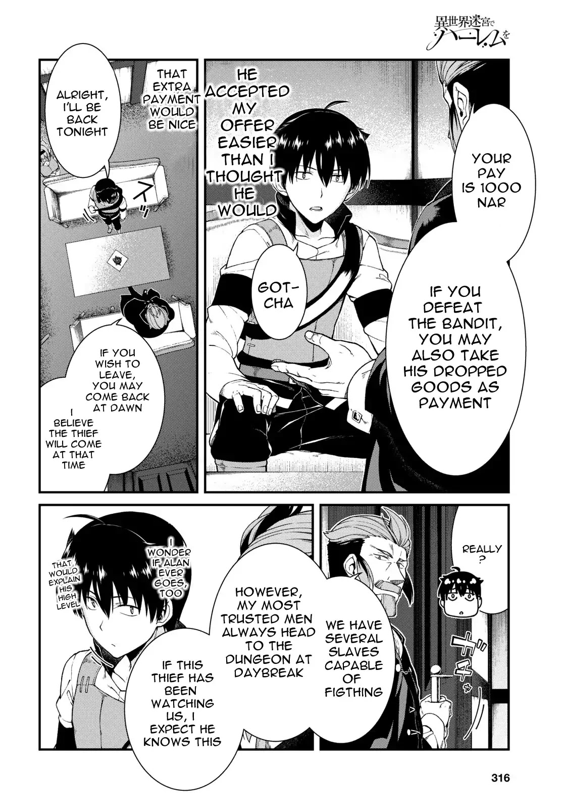 Isekai Meikyuu de Harem o Chapter 20 page 4 - Chapter 20: The Magician 3