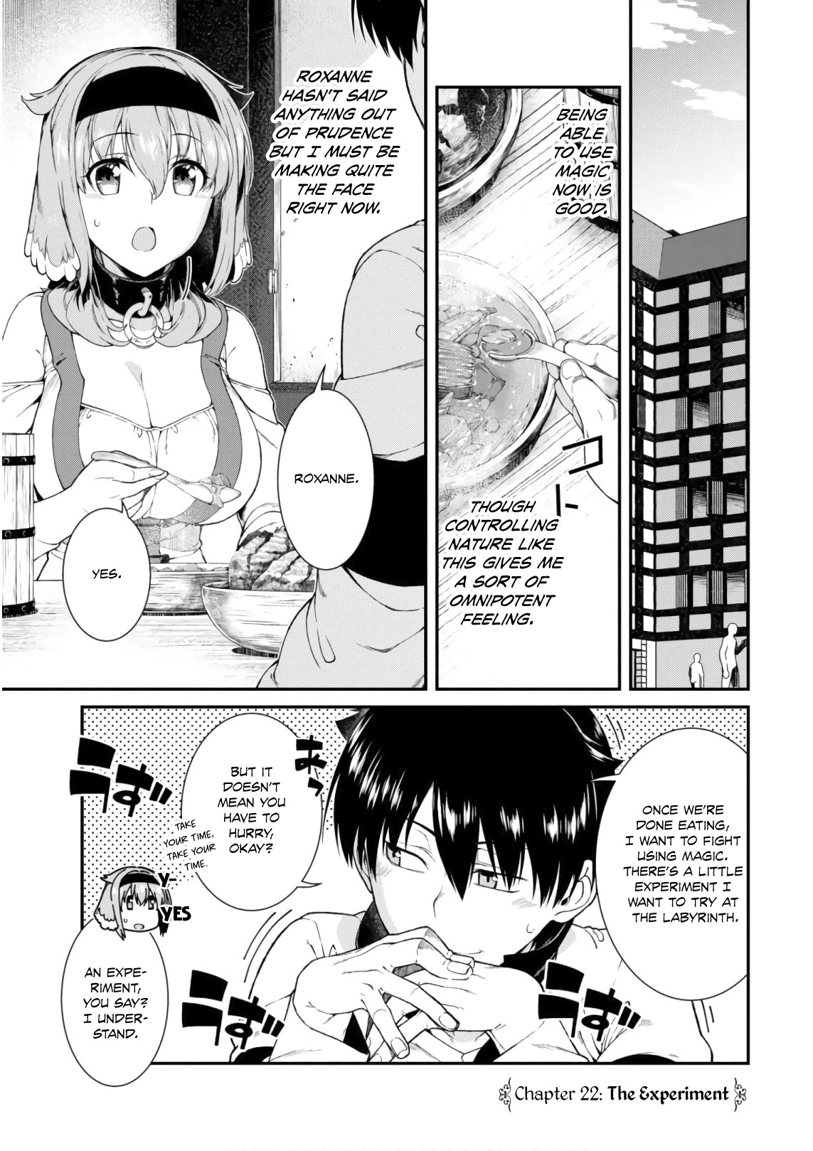 Isekai Meikyuu de Harem o Chapter 22 page 1 - Chapter 22: The Experiment