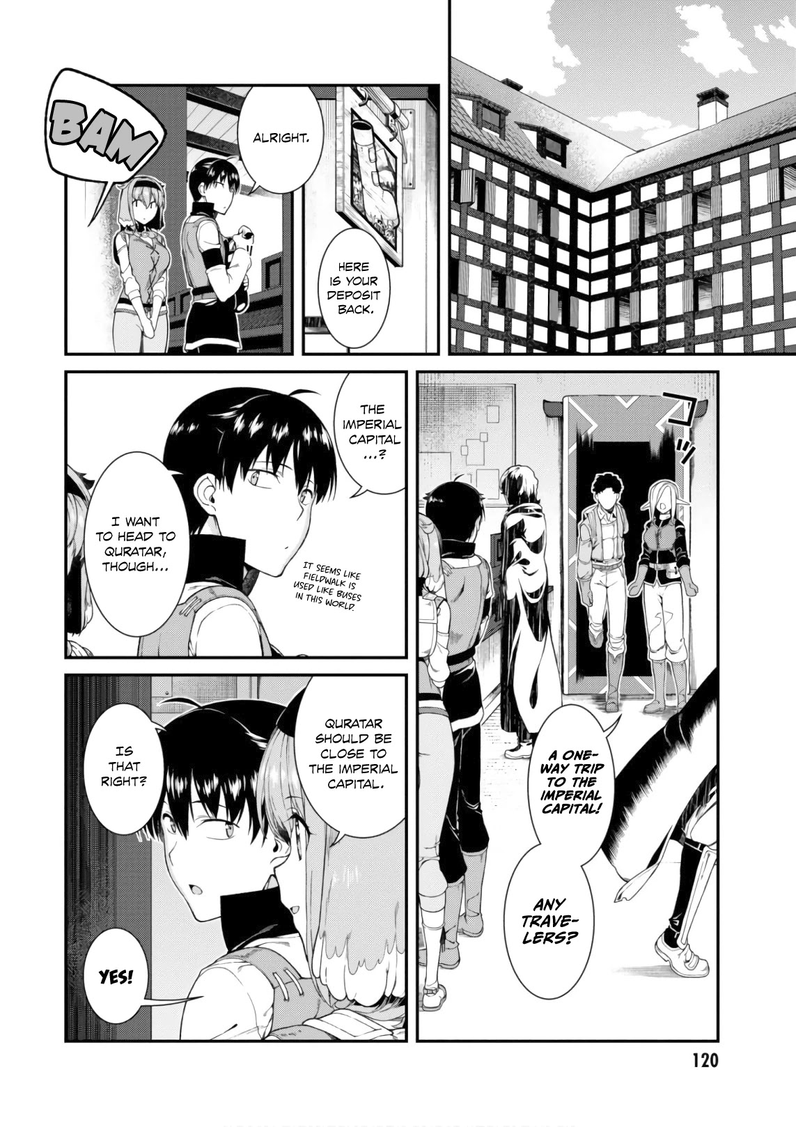 Isekai Meikyuu de Harem o Chapter 23 page 20 - Chapter 23: Quratar (1)