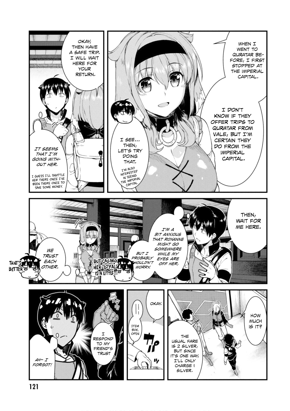 Isekai Meikyuu de Harem o Chapter 23 page 21 - Chapter 23: Quratar (1)