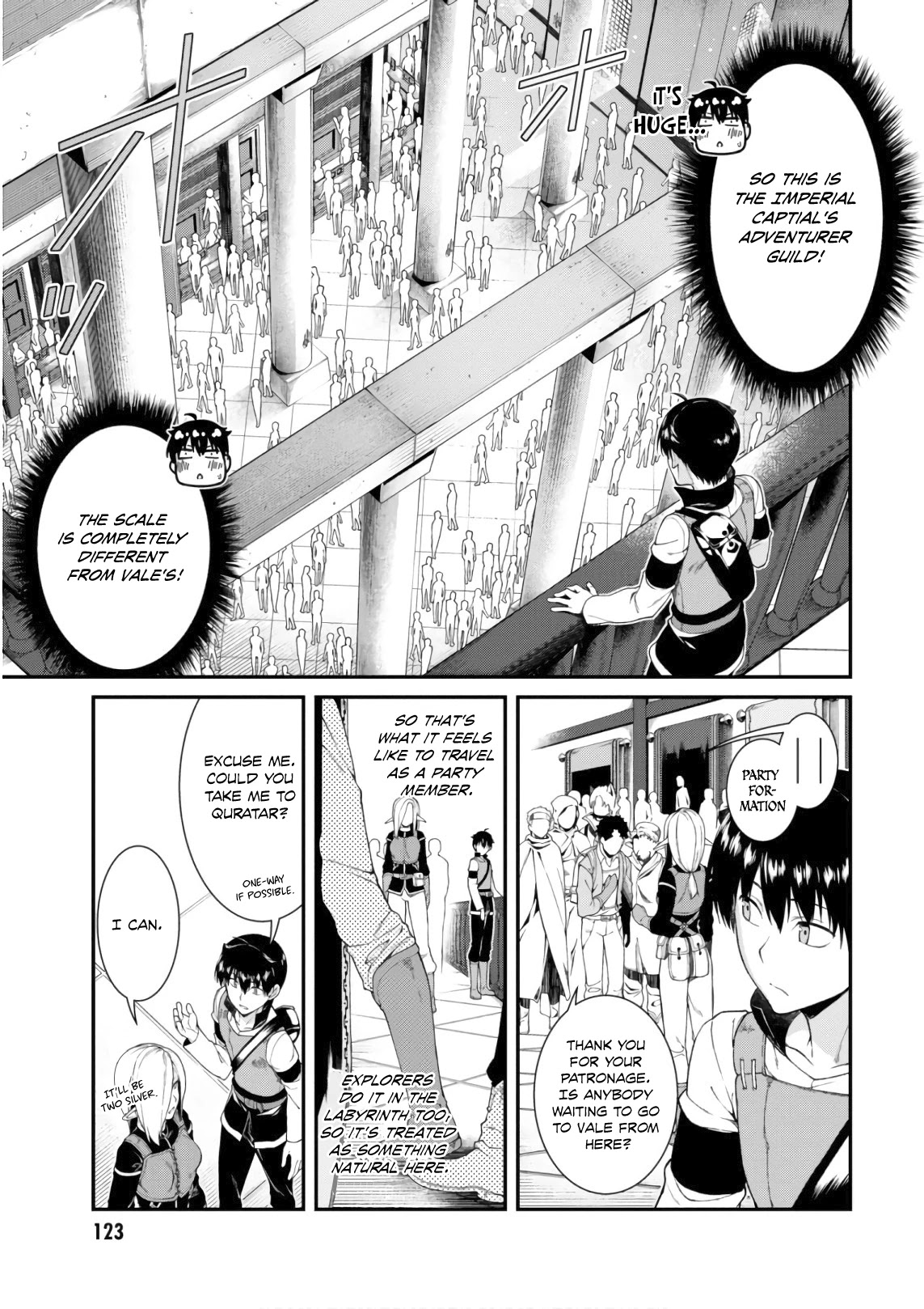 Isekai Meikyuu de Harem o Chapter 23 page 23 - Chapter 23: Quratar (1)