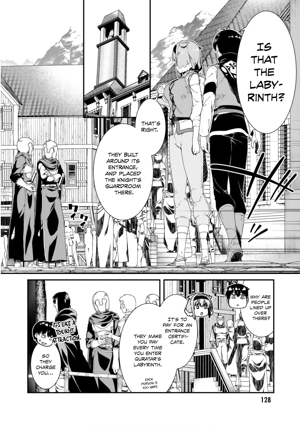 Isekai Meikyuu de Harem o Chapter 23 page 28 - Chapter 23: Quratar (1)