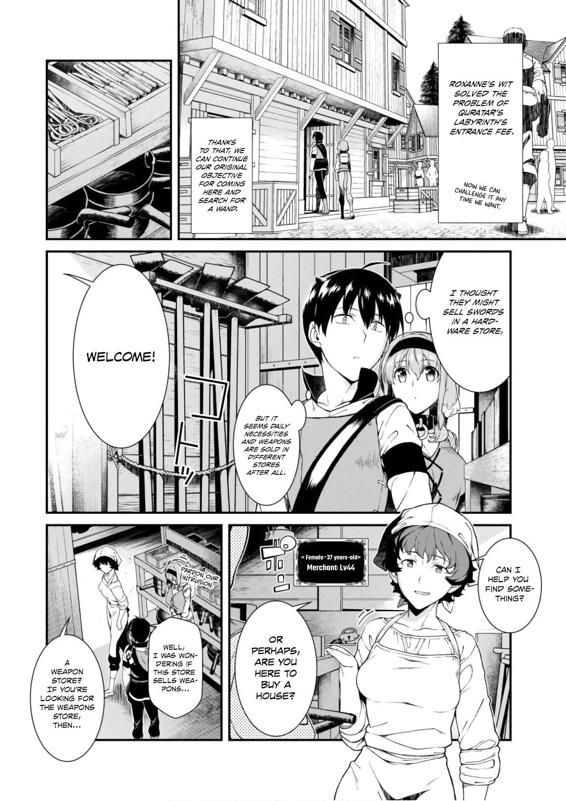 Isekai Meikyuu de Harem o Chapter 24 page 3 - Chapter 24: Quratar (2)