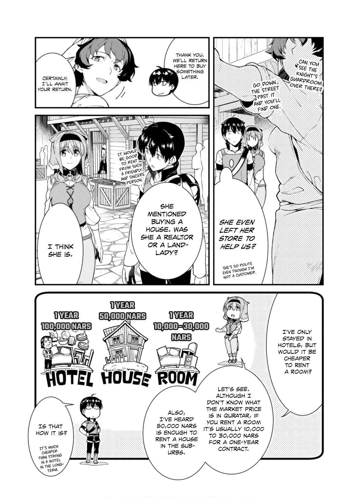 Isekai Meikyuu de Harem o Chapter 24 page 4 - Chapter 24: Quratar (2)