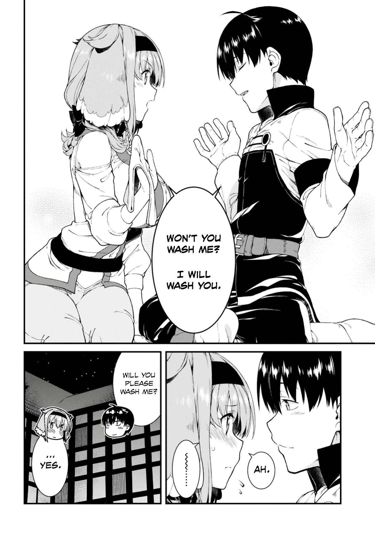 Isekai Meikyuu de Harem o Chapter 25 page 14 - Chapter 25: Quratar (3)