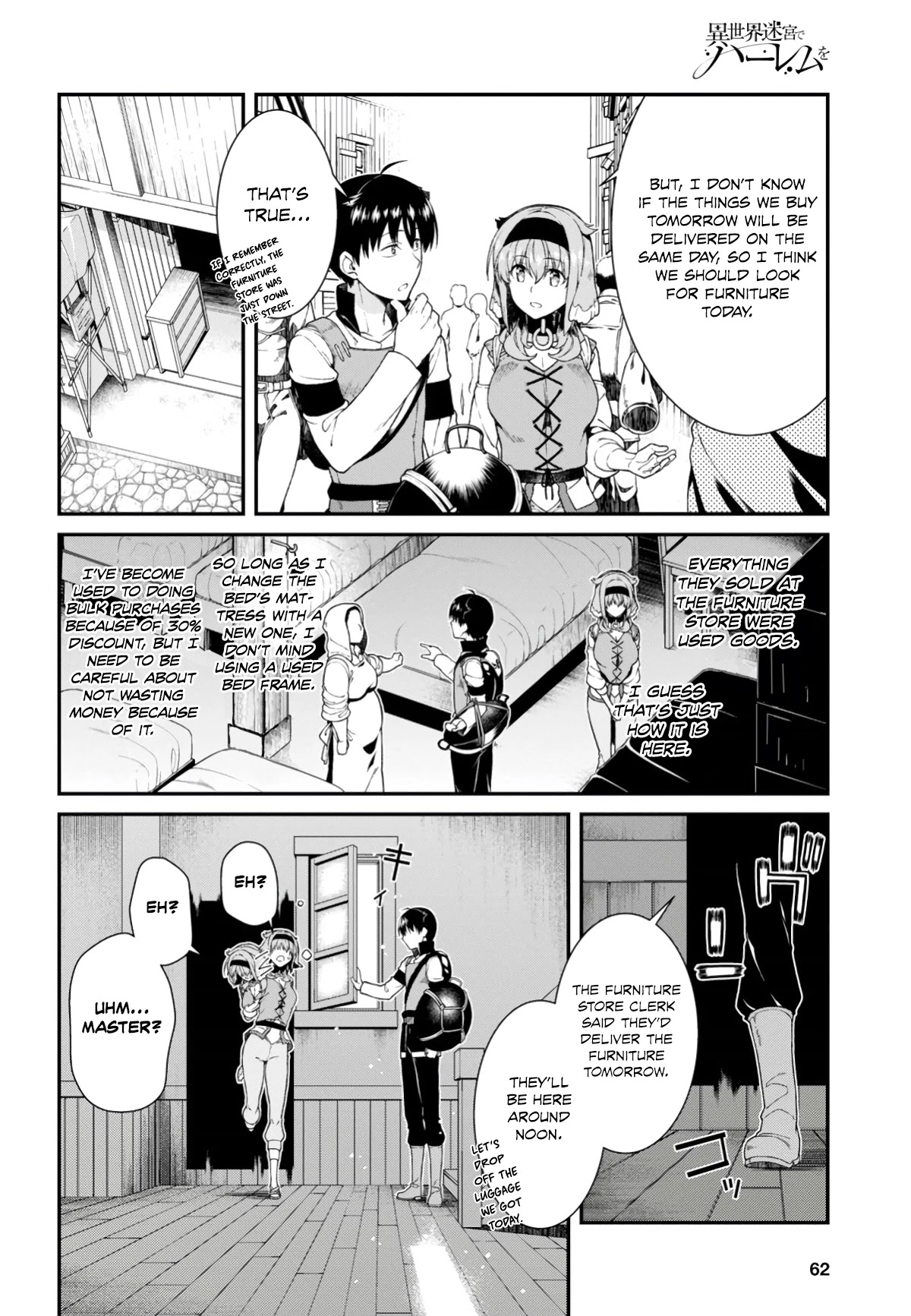 Isekai Meikyuu de Harem o Chapter 25 page 6 - Chapter 25: Quratar (3)