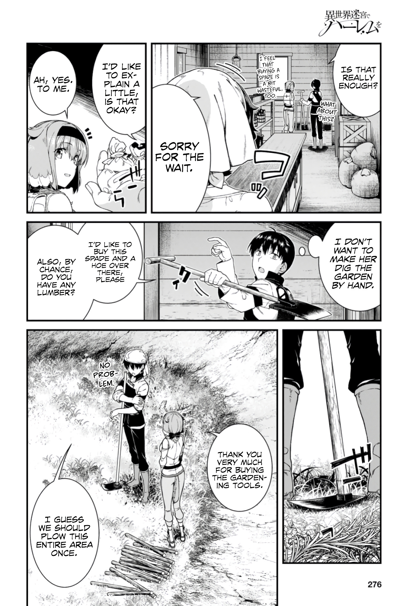 Isekai Meikyuu de Harem o Chapter 27 page 29 - Chapter 27: New Home (2)