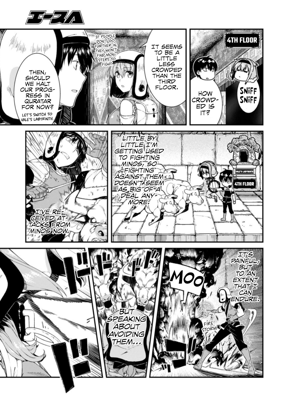 Isekai Meikyuu de Harem o Chapter 28 page 24 - Chapter 28: Bath (1)