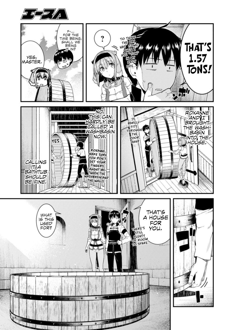 Isekai Meikyuu de Harem o Chapter 29 page 8 - Chapter 29: Bath (2)