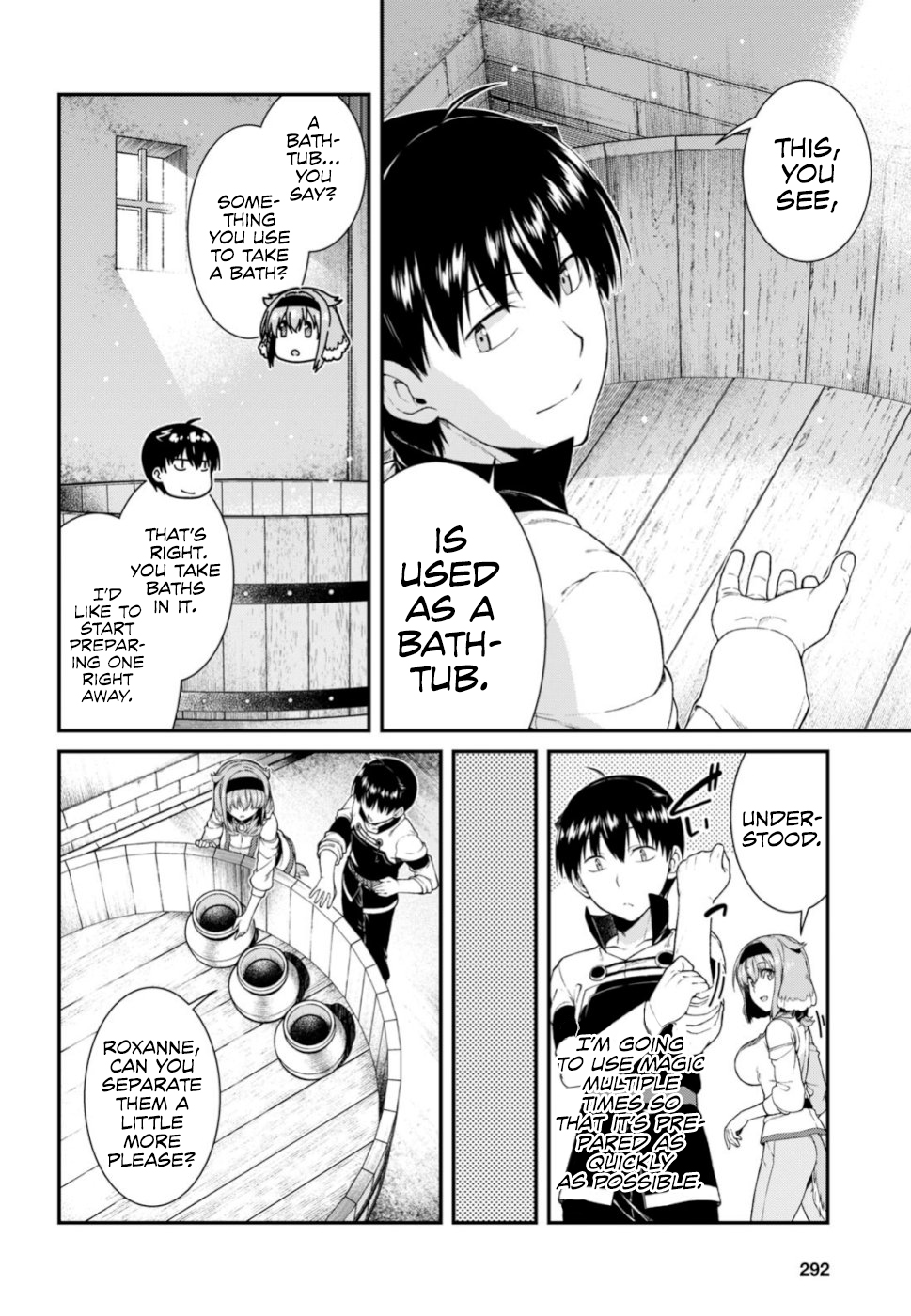 Isekai Meikyuu de Harem o Chapter 29 page 9 - Chapter 29: Bath (2)