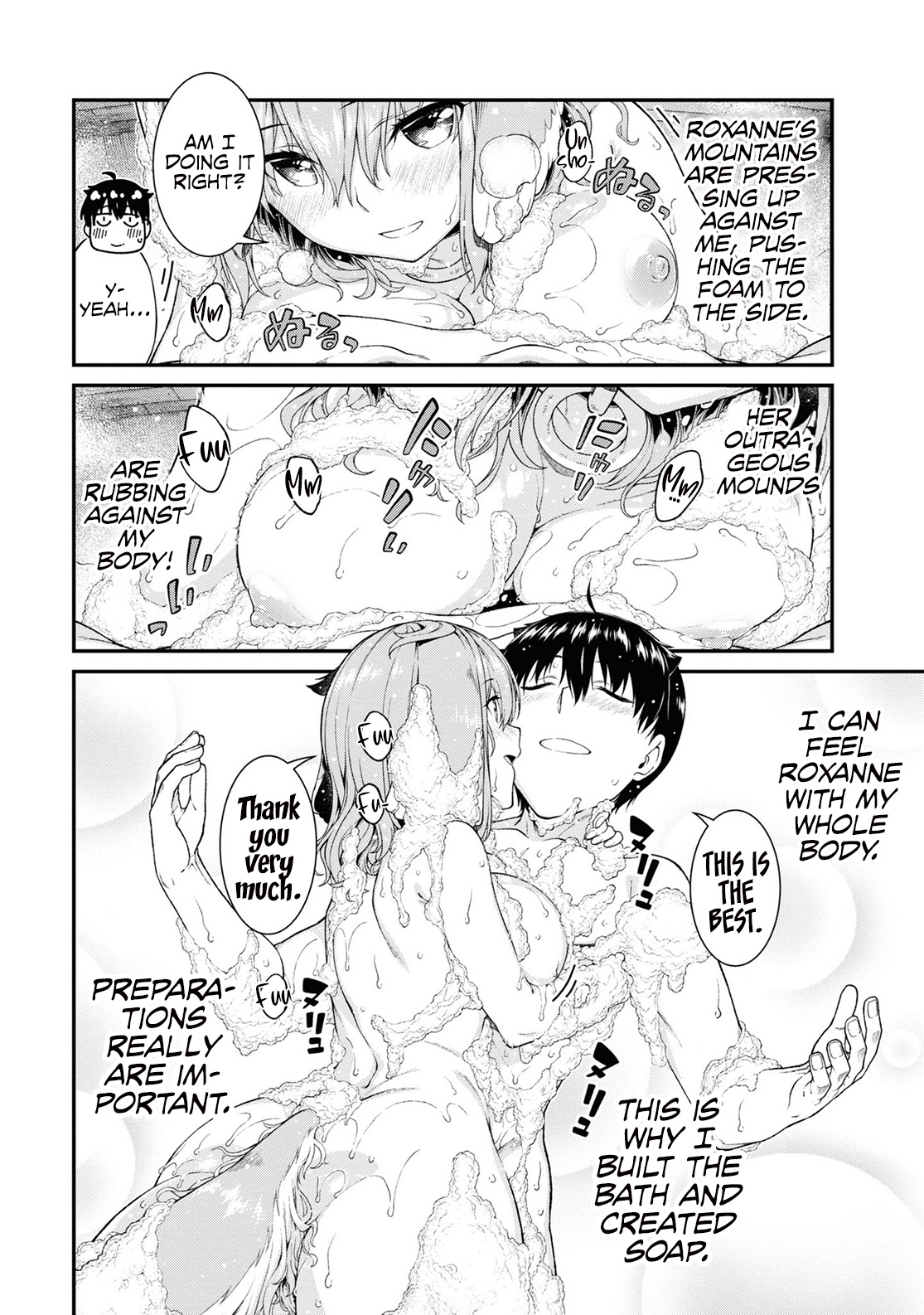 Isekai Meikyuu de Harem o Chapter 33 page 5 - Chapter 33: Soap (4)