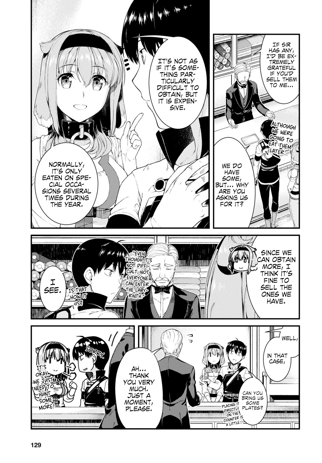Isekai Meikyuu de Harem o Chapter 35 page 16 - Chapter 35: Carelessness (2)