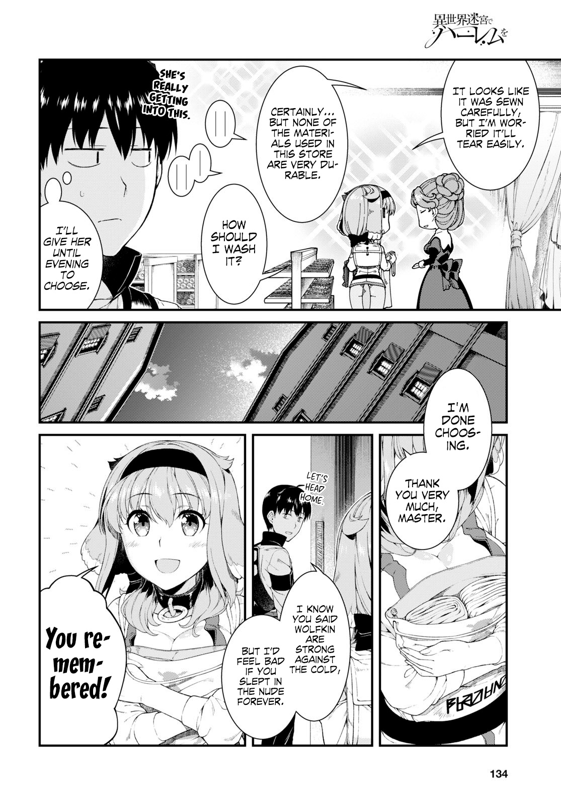 Isekai Meikyuu de Harem o Chapter 35 page 21 - Chapter 35: Carelessness (2)