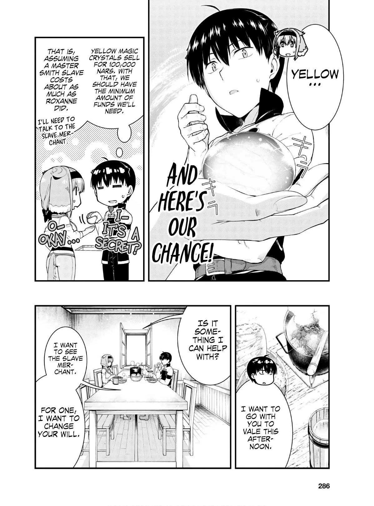 Isekai Meikyuu de Harem o Chapter 37 page 5 - Chapter 37: Sherry (1)