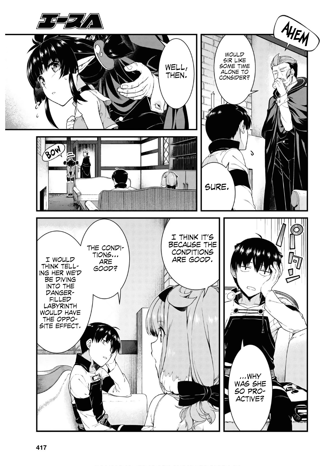 Isekai Meikyuu de Harem o Chapter 38 page 11 - Chapter 38: Sherry (2)