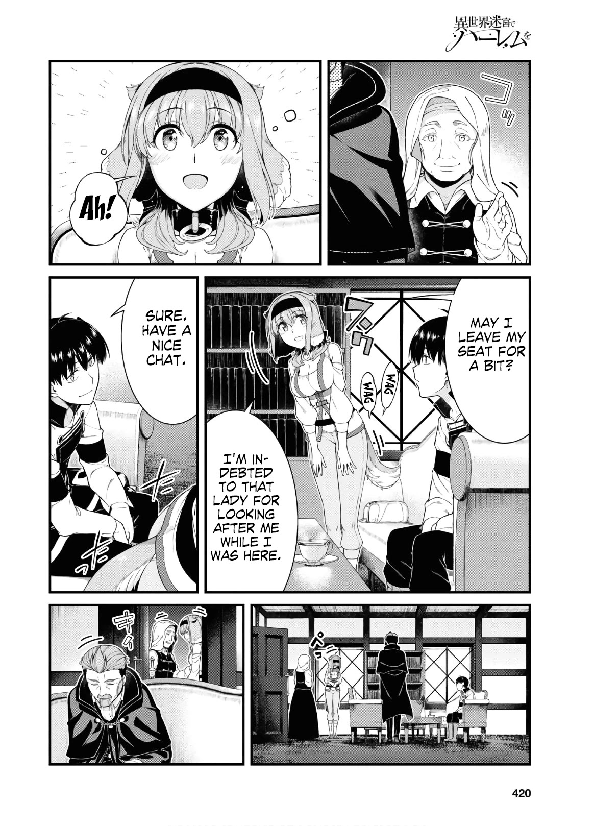 Isekai Meikyuu de Harem o Chapter 38 page 14 - Chapter 38: Sherry (2)