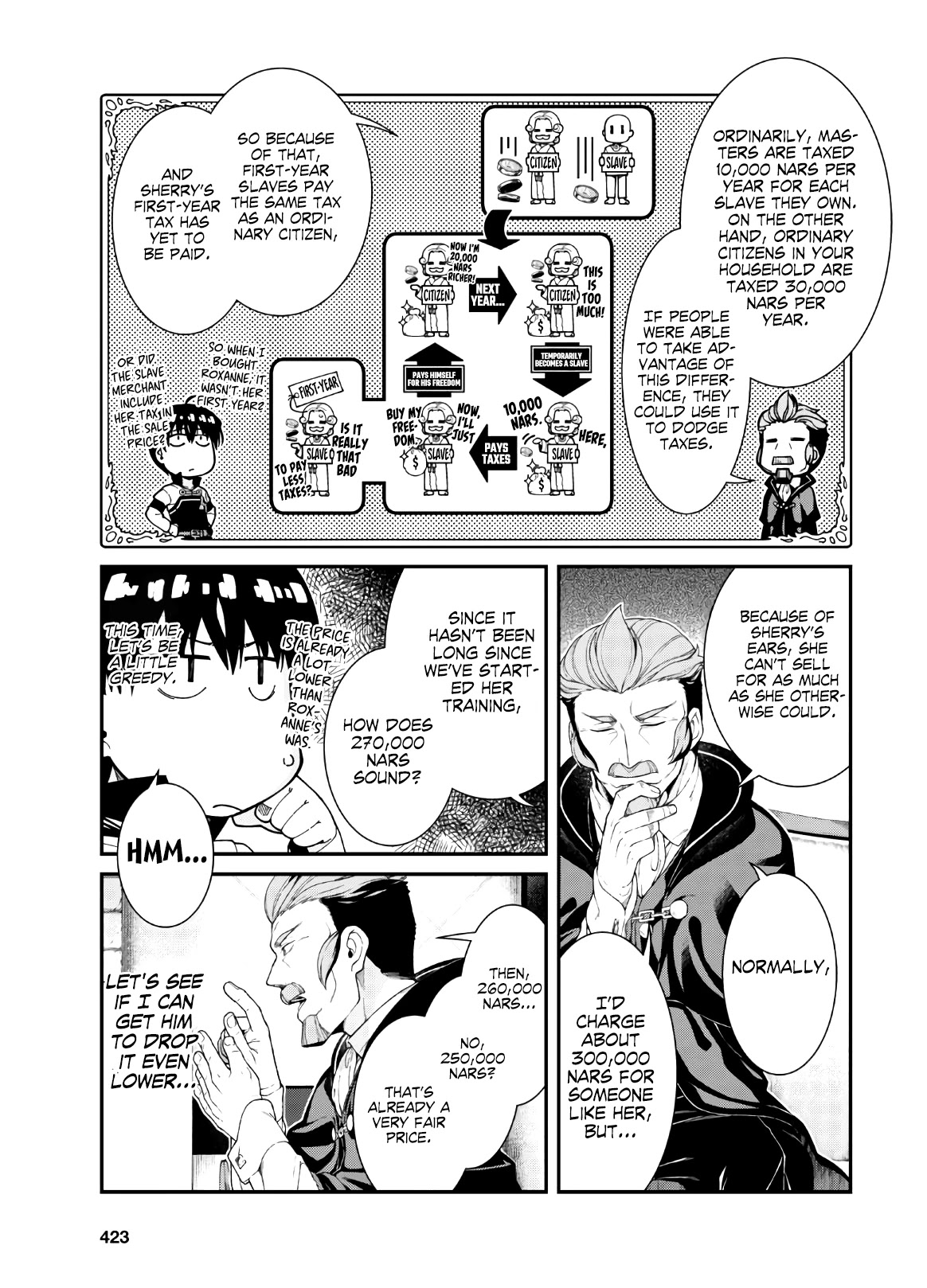 Isekai Meikyuu de Harem o Chapter 38 page 17 - Chapter 38: Sherry (2)