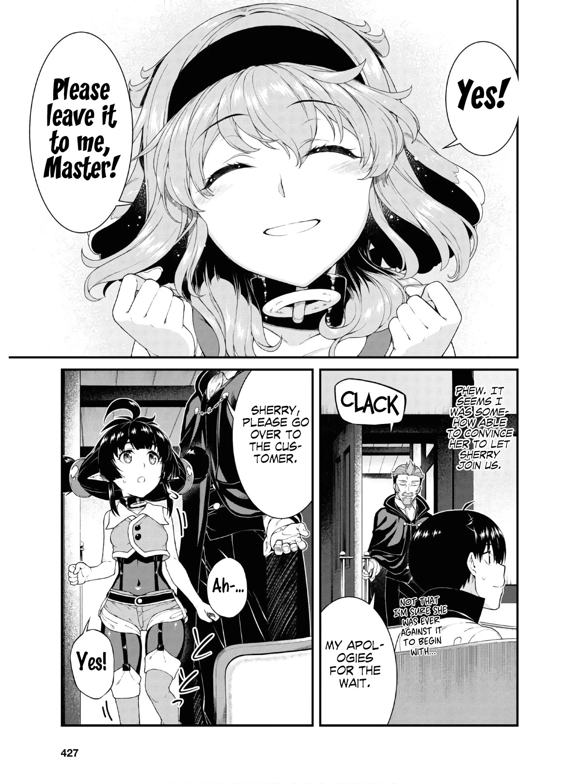 Isekai Meikyuu de Harem o Chapter 38 page 21 - Chapter 38: Sherry (2)