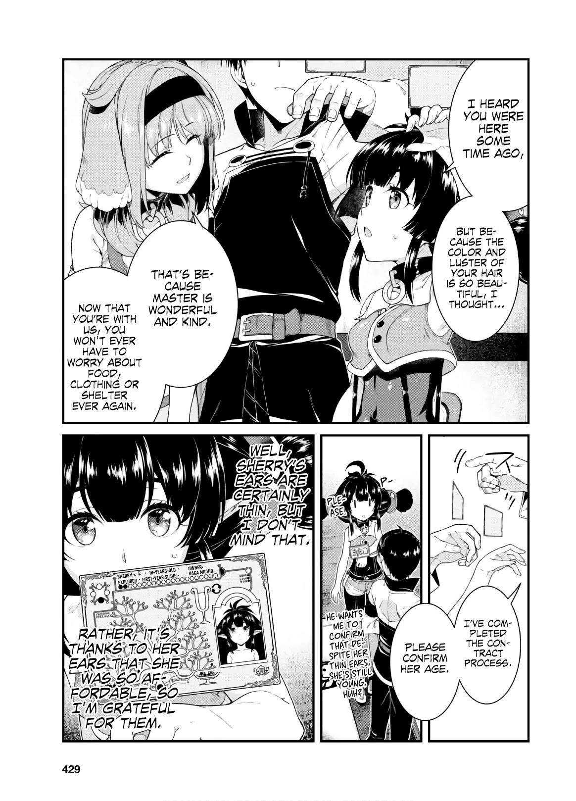 Isekai Meikyuu de Harem o Chapter 38 page 23 - Chapter 38: Sherry (2)