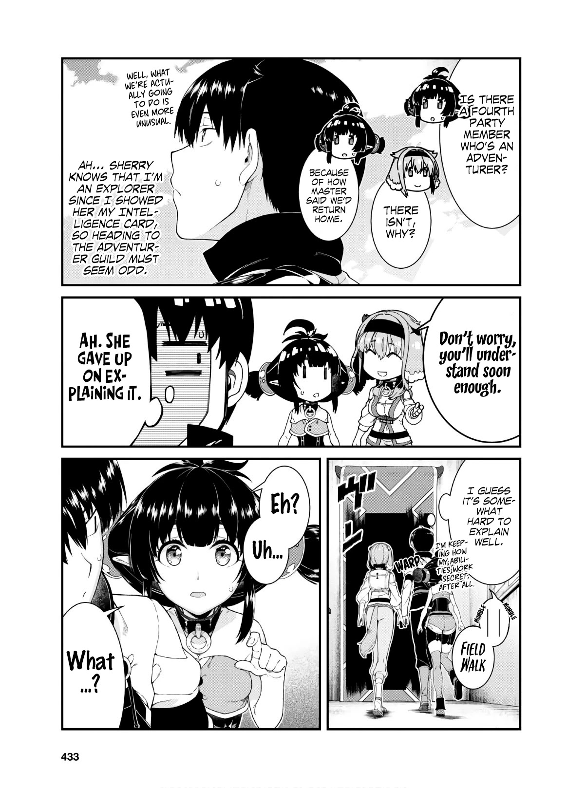 Isekai Meikyuu de Harem o Chapter 38 page 27 - Chapter 38: Sherry (2)