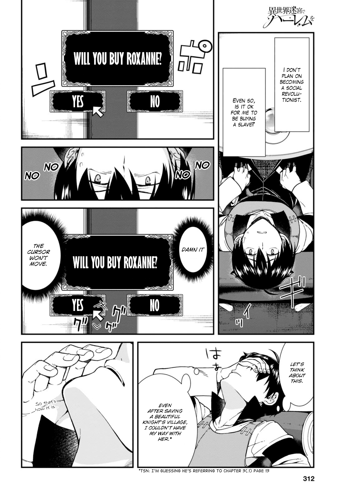 Isekai Meikyuu de Harem o Chapter 4 page 19 - Chapter 4: Chapter 3.2: Roxanne (2)