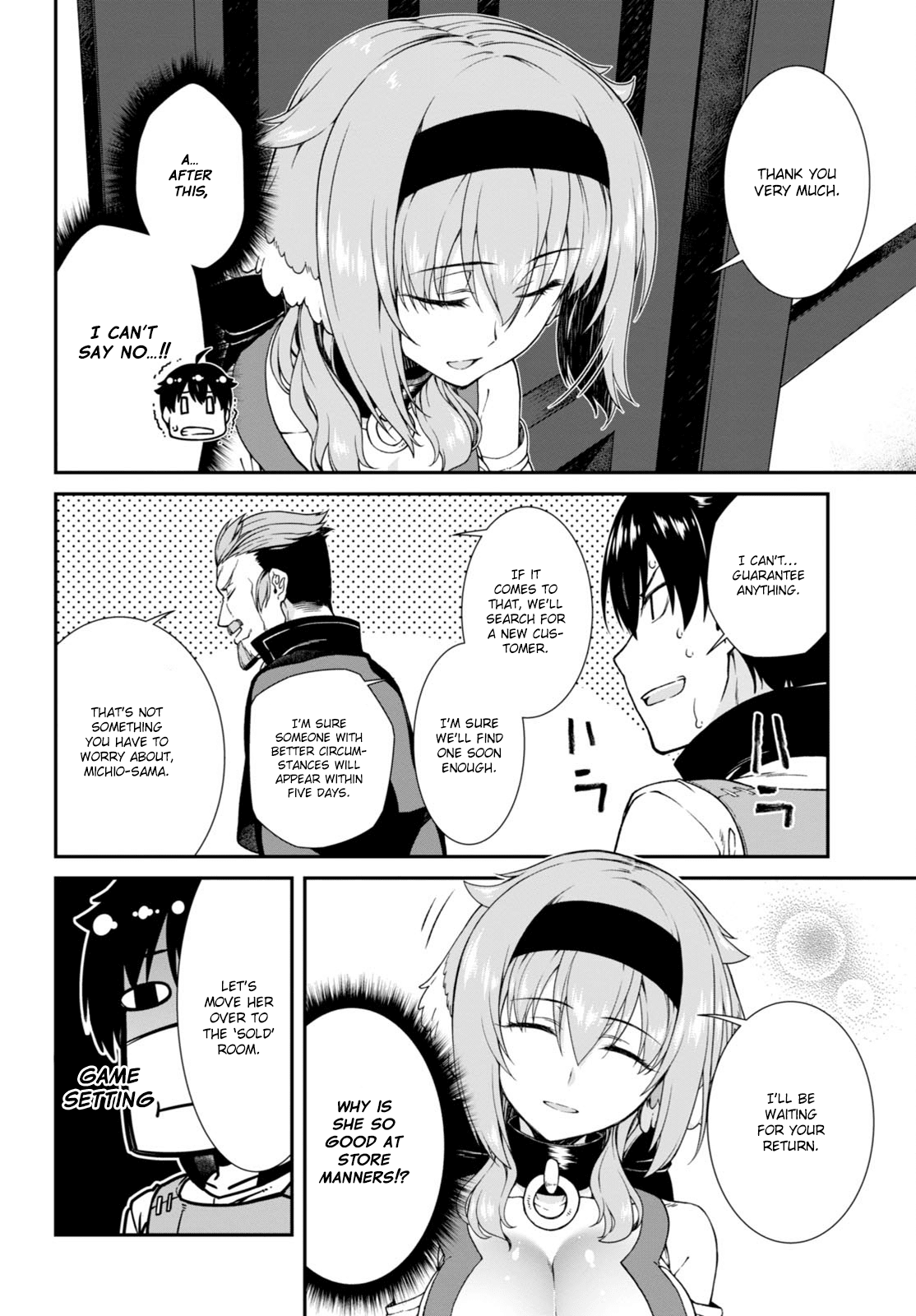 Isekai Meikyuu de Harem o Chapter 4 page 25 - Chapter 4: Chapter 3.2: Roxanne (2)