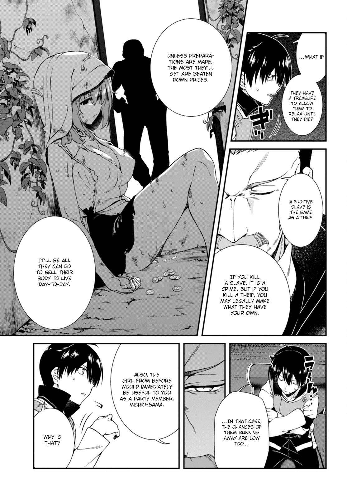 Isekai Meikyuu de Harem o Chapter 4 page 8 - Chapter 4: Chapter 3.2: Roxanne (2)