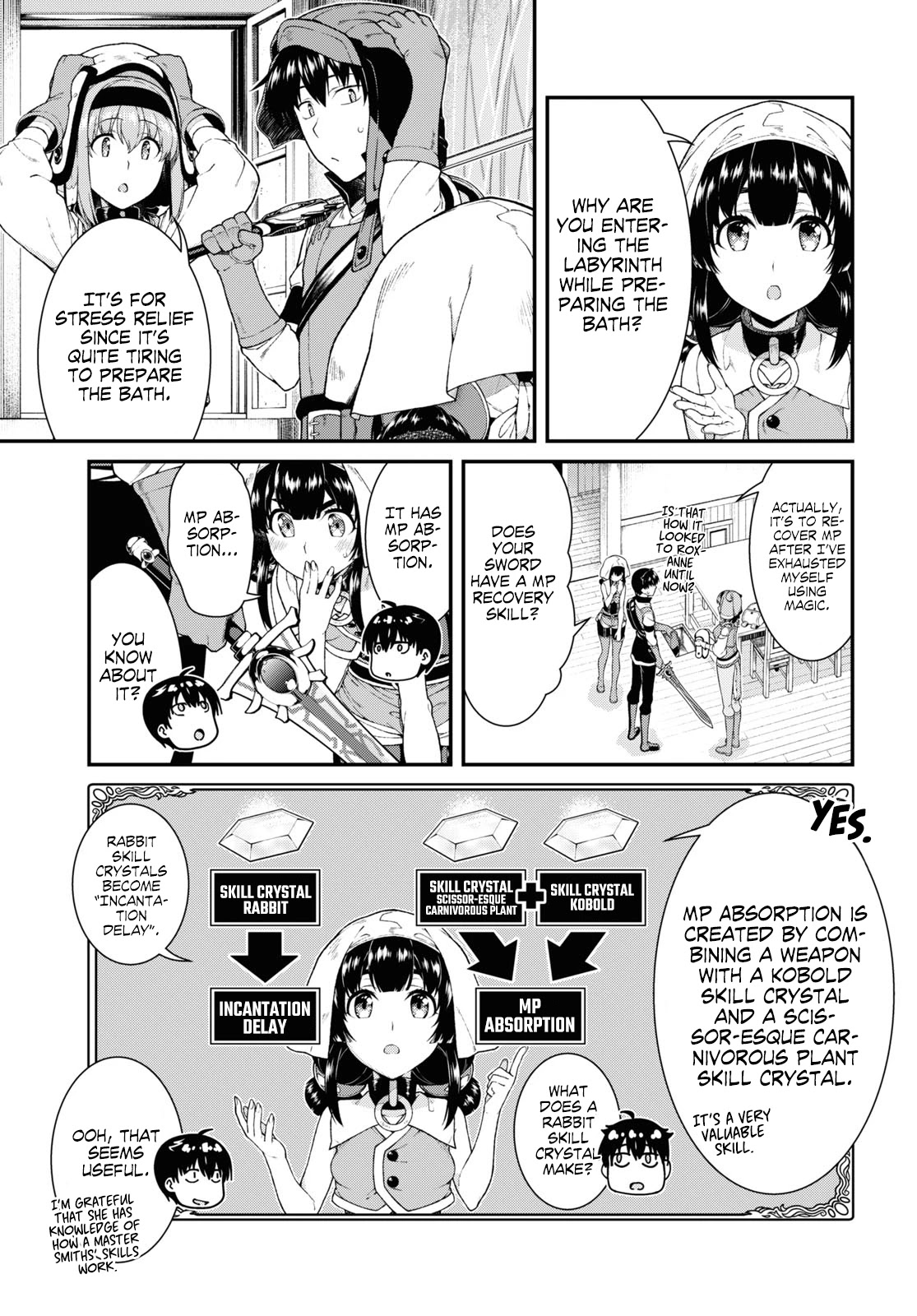 Isekai Meikyuu de Harem o Chapter 41 page 8 - Chapter 41: Intellectual Faction (3)