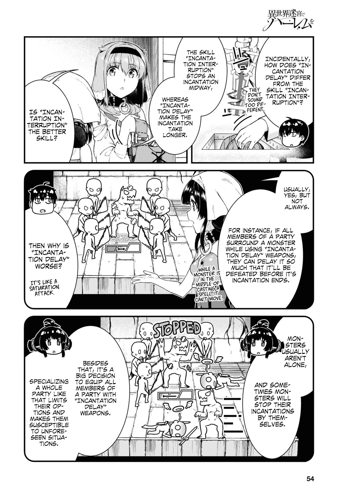 Isekai Meikyuu de Harem o Chapter 41 page 9 - Chapter 41: Intellectual Faction (3)