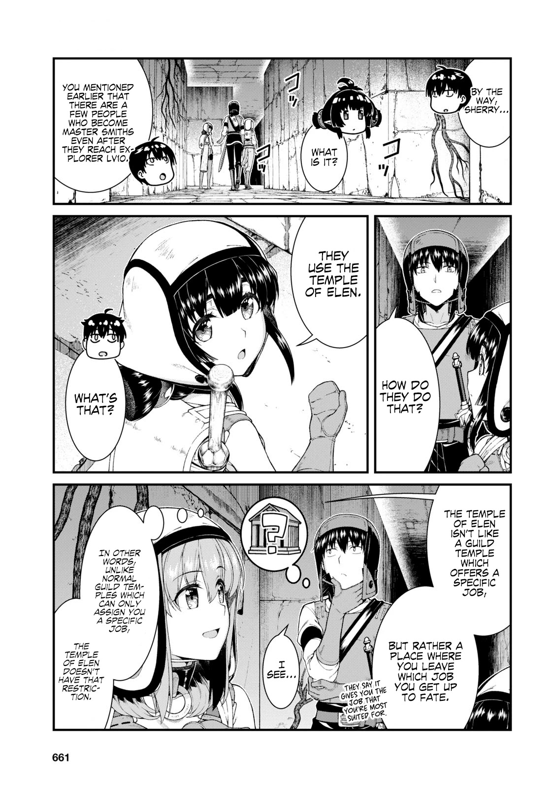 Isekai Meikyuu de Harem o Chapter 45 page 11 - Chapter 45: Never Give Up (4)