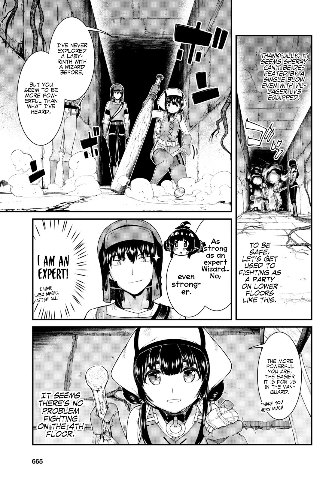 Isekai Meikyuu de Harem o Chapter 45 page 15 - Chapter 45: Never Give Up (4)