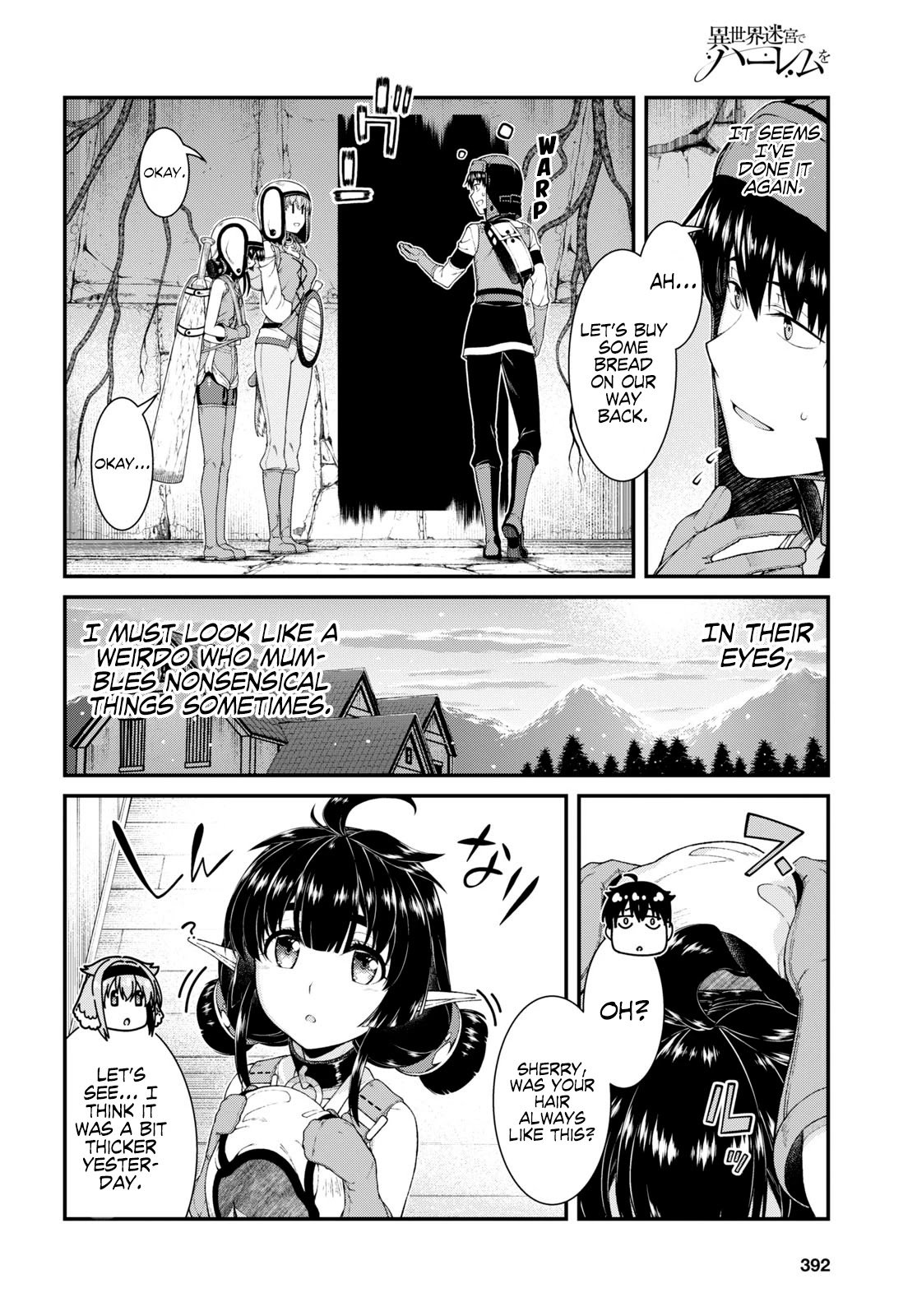 Isekai Meikyuu de Harem o Chapter 46 page 15 - Chapter 46: Never Give Up (5)