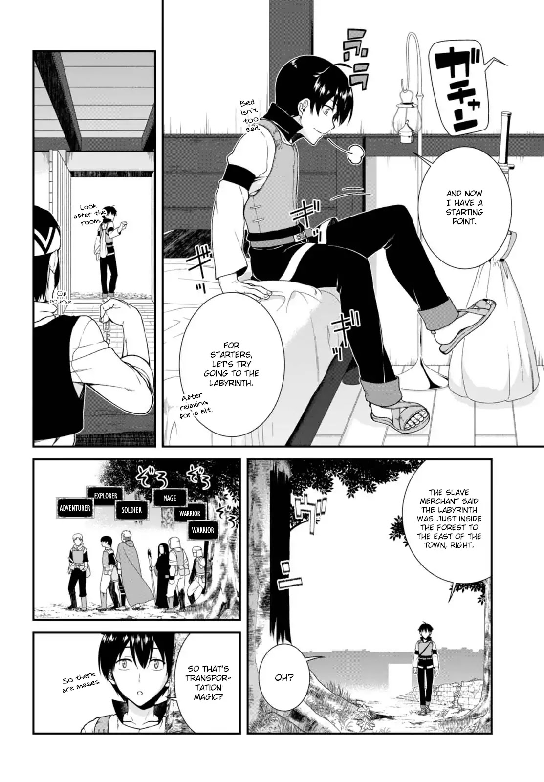 Isekai Meikyuu de Harem o Chapter 5 page 3 - Chapter 5: Chapter 4.1: Labyrinth (1)