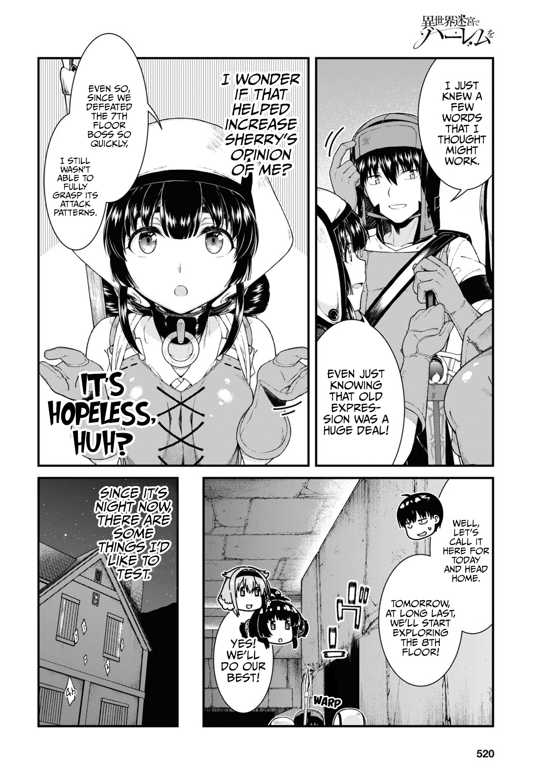 Isekai Meikyuu de Harem o Chapter 50 page 10 - Chapter 50: Master Smith (3)