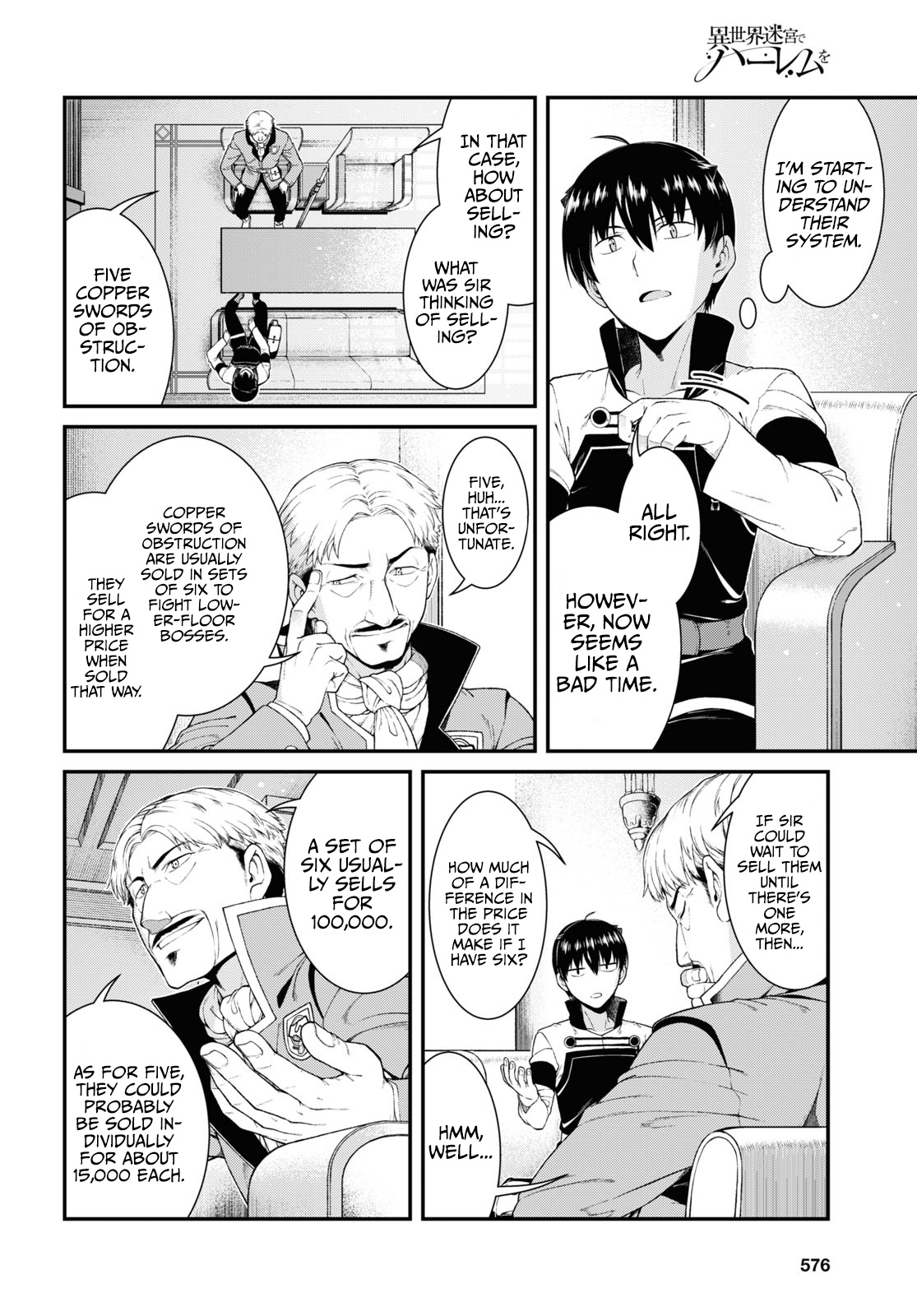 Isekai Meikyuu de Harem o Chapter 52 page 11 - Chapter 52: Master Smith (5)
