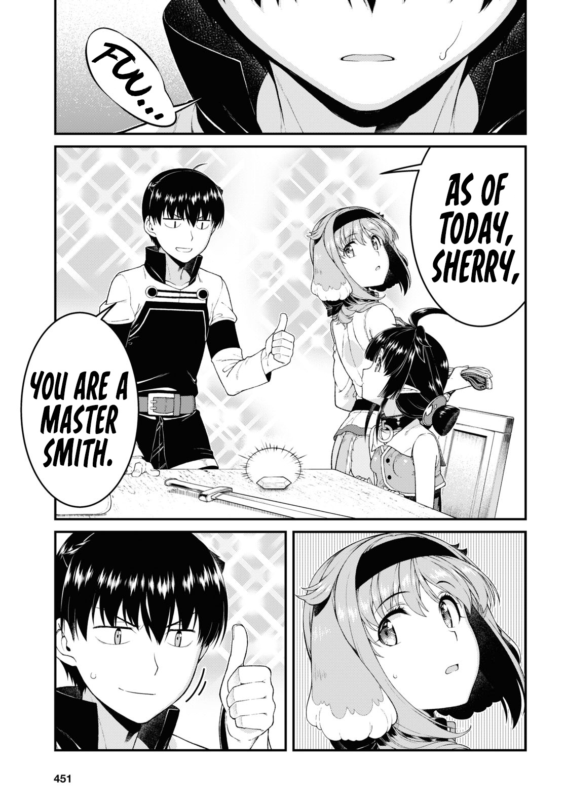 Isekai Meikyuu de Harem o Chapter 53 page 5 - Chapter 53: Master Smith (6)