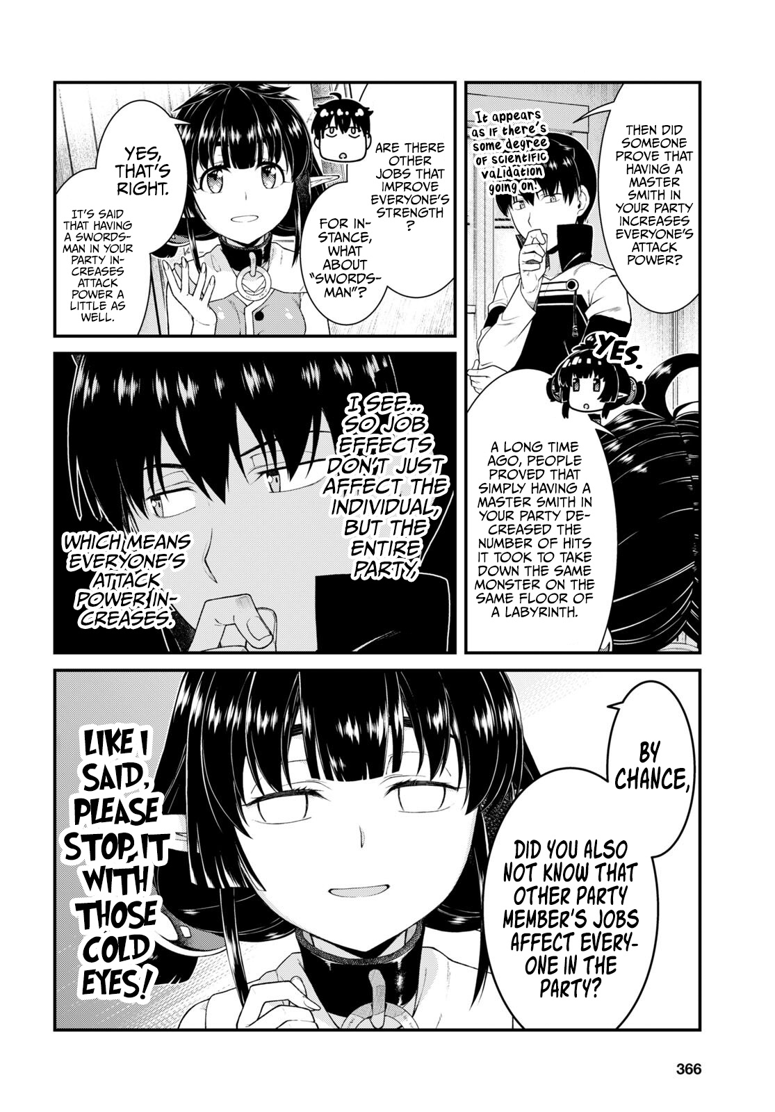 Isekai Meikyuu de Harem o Chapter 54 page 11 - Chapter 54: Master Smith (7)