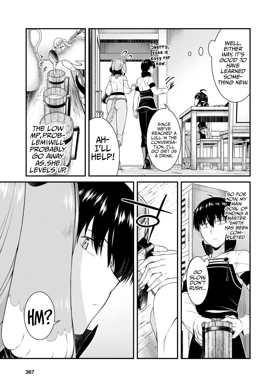 Isekai Meikyuu de Harem o Chapter 54 page 12 - Chapter 54: Master Smith (7)